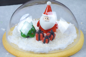 Выпечка для детей: Печенье из снежного глобуса