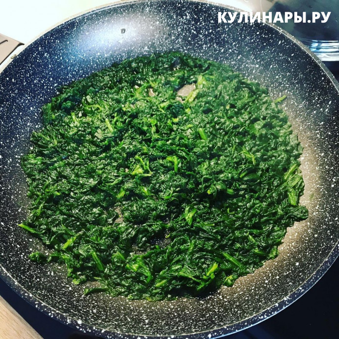 Рецепт зелёной пасты со шпинатом и сыром 1