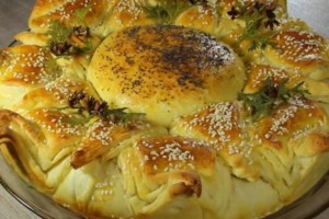 Рецепт пирога Солнышко с маком